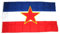 Fahne / Flagge Jugoslawien Stern 90 x 150 cm Flaggen
