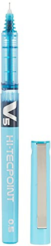 Pilot Roller inchiostro liquido V5 Punta 0,5 mm (confezione da 12) - Azzurro
