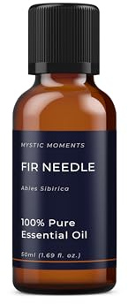 Mystic Moments | Fir Needle Essential Oil | 50ml | Abies sibirica gives a crisp pine, forest-like aroma for diffusers, oil blends and fragrance formulations.