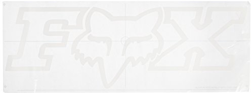 Fox Racing Herren F-Head-x Thermal Die Cut Sticker Schlüsselanhänger, Weiss/opulenter Garten, One Size