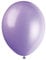 Unique Party 80007 - Palloncini in Lattice Lilla Lavanda da 30cm, Confezione da 10