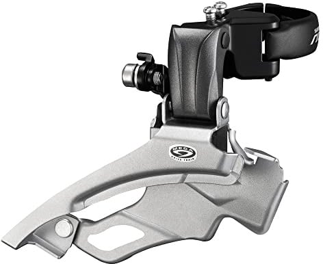 SHIMANO Altus FD-M371 3x9-fach Umwerfer, Silver/Black, One Size