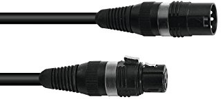 Sommer Cable Kabel DMX XLR 3-polig 1m sw Hicon