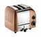Dualit Classic 2 Toaster, kupfer/chrom poliert handgefertigt