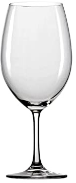 Stölzle Lausitz Bordeauxglas Classic aus Glas hergestellt, 6er Set, Fassungsvermögen: 650 ml, Höhe: 225 mm, Außendurchmesser: 95 mm, 2000035