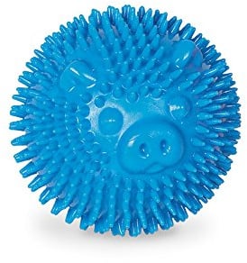 Nobby TPR Noppen Ball Pig, blau 6,5 cm, 1 Stück