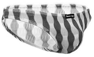 Men's Briefs Bulge Pouch Briefs Stripes Size: XL