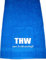 ShirtShop-Saar THW Aus Leidenschaft; Handtuch Royalblau