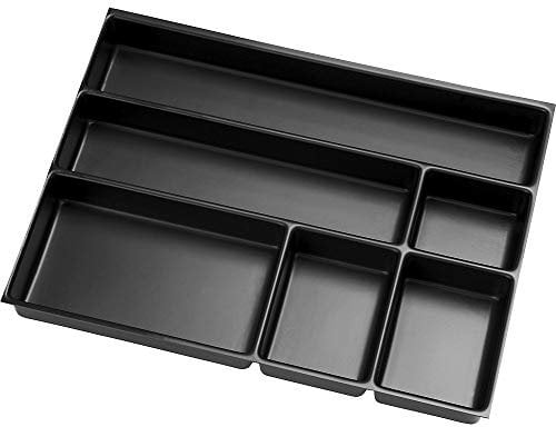 BISLEY MultiDrawer Schreibwareneinsatz A3 für A3 Schubladen H 87, 51 mm, Metall, 800 Kunststoff, 42.5 x 31 x 8.3 cm