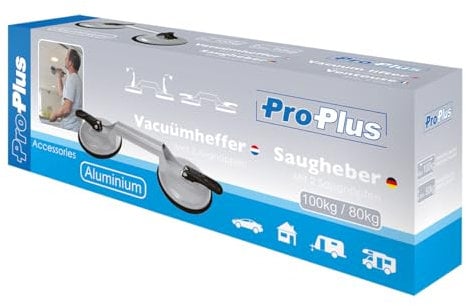 ProPlus Saugheber Aluminium mit 2 Saugnäpfen