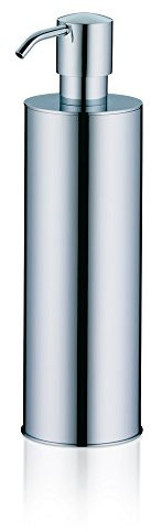 kela 20593 Wand-Seifenspender Luva 400 ml aus Messing verchromt mit Messingpumpe