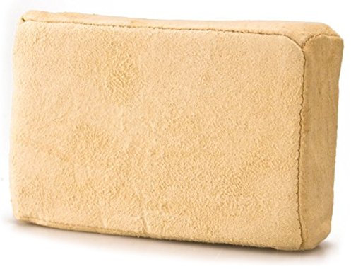 Lambland Genuine Chamois Leather Cleaning Pad With Sponge Interior