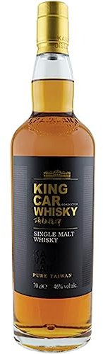 KAVALAN - King Car Whisky - Whisky Single Malt - 46% Alcool - Origine : Taïwan/Yilan County - Notes de Banane & Noix de Coco - A déguster pur - 70 cl