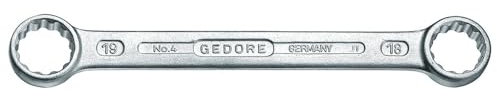 Doppelringschl. DIN837B 8x 9mm Gedore