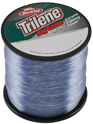 Berkley Trilene® Big Game™, Steel Blue, 25lb | 11.3kg, 595yd | 544m Monofilament Fishing Line, Suitable for Saltwater and Freshwater Environments