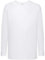 Fruit of the Loom Valueweight Children's Long-Sleeve T-Shirt Choice of Colours - White - One Size