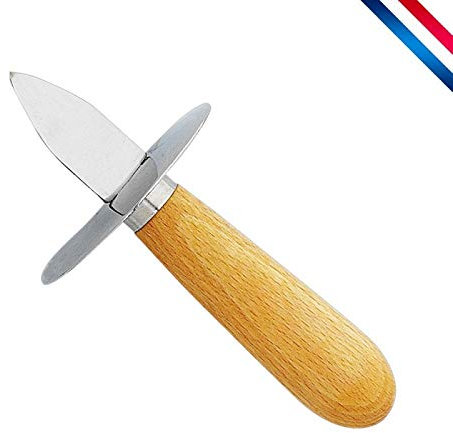 Couteau huître avec garde - Lame inox