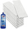 Primemop 10 x und Gratis Reiniger Wischmopp aus Microfaser/Mikrofaser 40 cm