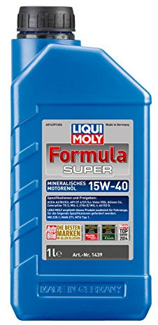 LIQUI MOLY 1439 Formula Super 15W 40, 1 Liter