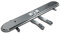 GrillPro 25819 Universal-Fit-Grillbrenner, 48 cm, silberfarben