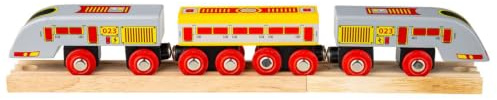 Bigjigs Rail Hochgeschwindigkeitszug, Holz-Eisenbahn-Lokomotive