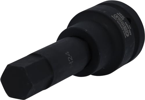KS Tools 450.0494 1 Kraft-Bit-Stecknuss Innensechskant, lang, 24mm