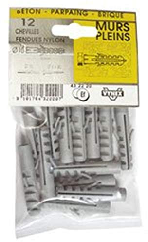 VYNEX Cheville Fendue Nylon 8x40 SC x20