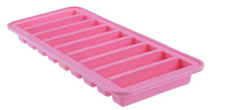 Silicone Baby Food Freezer Tray (Pack of 6, Pink)