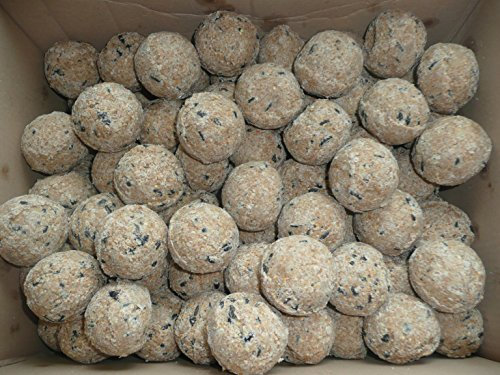 NAZUSA Meisenknödel Wildvogelfutter 200 x 90g für Meisen und andere Körnerfresser