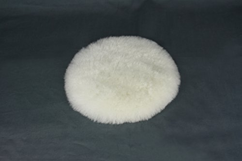 Original Natur-Lammfell - 25mm Florhöhe - zum perfekten Polieren mit Klettschleiftellern