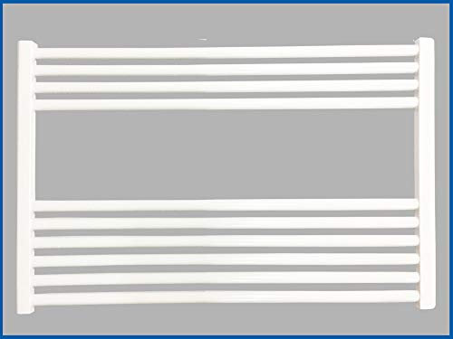 Badheizkörper SMYRNA Plus Weiß 1000 x 600 mm. Gerade Standardanschluss SONDERMAß Handtuchtrockner Handtuchwärmer