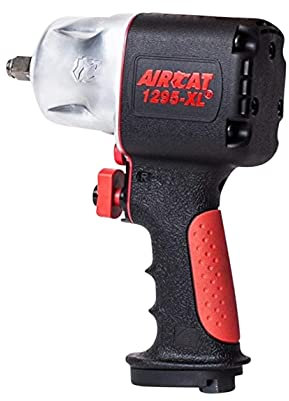 Aircat 1295-xl Full Power Compact Composite Schlagschrauber, schwarz, 1/2 Antrieb