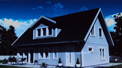 Farben-Budimex Industrie-Profi Wetterschutzfarbe, Dauerschutzfarbe, taubenblau/seidenmatt / 2,5 L