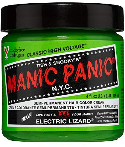 Manic Panic High Voltage® Classic Cream Formula Colour Hair Dye 118ml (Electric Lizard®)