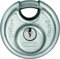 ABUS Cadenas Diskus 24IB/50 en acier inoxydable - avec protection circulaire de 360° - pour la sécurisation en cas de fortes intempéries - 32123 - de sécurité ABUS 7 - Argent/Bleu
