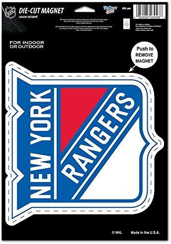 Wincraft NHL die Cut Magnet Logo, Official Team Colors.