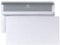POSTHORN Kompaktbriefumschlag (1000 Stück), selbstklebender Briefumschlag ohne Fenster, weiße Briefumschläge mit grauem Innendruck, 125 x 235 mm, 80g/m²