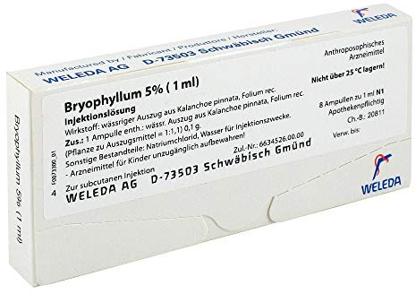 BRYOPHYLLUM 5% 1 ml Injektionslösung 8X1 ml