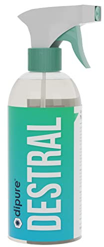 dipure® DESTRAL Geruchsneutralisierer mit Mikroorganismen 500 ml mit Sprühkopf (gegen Rauchgeruch, Nikotingeruch, Tiergerüche uvm)