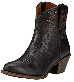 ARIAT Womens Darlin Western Boot 889359016456 - Old Black Footwear UK Size - UK 6.5