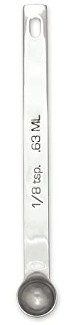 RSVP Endurance 18/8 Stainless Steel ⅛ Teaspoon Measuring Spoon