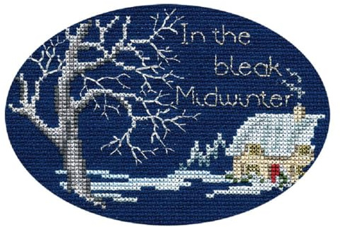 Bothy Threads Derwentwater Designs MIDWINTER Christmas Card Kit