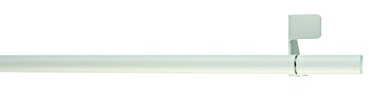 mydeco Klemmstange, Metall, Weiß, 30-50cm