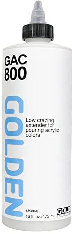 Golden 0003980-6 16Oz Gac 800 Heat Set Acrylic Series Paint