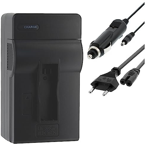 Chargeur (Auto/Secteur) AHDBT-401 Compatible avec GoPro Hero4 Black, Silver, Surf & Music Edition