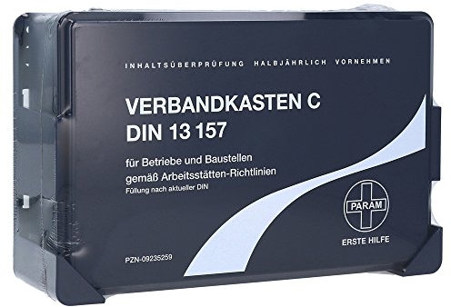 Verbandkasten f.Betriebe 13157-C m.Halterung Param