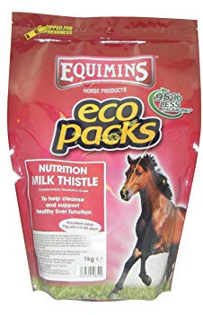 Equimins EQS0990 Milk Thistle Herb Eco Pack - Clear, 1 kg