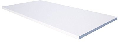 10m² Akustikschaum Plattenabsorber glatt aus Basotect® weiß - 100cm x 50cm x 2cm Value Pack