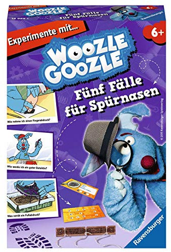 Ravensburger 18988 Detektivwesen, Woozle Goozle, Detektiv-Fälle für Spürnasen