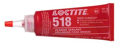 LOCTITE - GUARNIZIONI LIQUIDE 518 Tissotropico, per parti rigide Siringa 50 ml